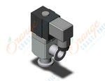 SMC XLS-16-5D high vacuum valve, electromag, XLS HIGH VACUUM VALVE***