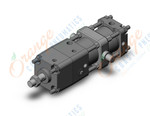 SMC CNA2T63TN-75-D cyl, tie rod, power lock, CNA/CNA2 POWER LOCK CYLINDER