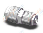 SMC LQ1U41-R2 fitting, union reducing, LQ FITTING