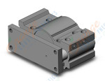 SMC MGPM100-50Z cyl, compact guide, slide brg, MGP COMPACT GUIDE CYLINDER