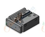 SMC MGPM20-25-RL cyl, end lock guide, slide brg, MGP COMPACT GUIDE CYLINDER