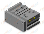 SMC MGPM25-10Z cyl, compact guide, slide brg, MGP COMPACT GUIDE CYLINDER