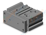 SMC MGPM25-20Z cyl, compact guide, slide brg, MGP COMPACT GUIDE CYLINDER