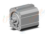 SMC NCDQ8A200-037T cyl, compact, spr ext, NCQ8 COMPACT CYLINDER