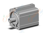 SMC NCDQ8A250-087T cyl, compact, spr ext, NCQ8 COMPACT CYLINDER