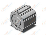 SMC NCDQ8A300-125C cyl, compact, dbl act, NCQ8 COMPACT CYLINDER