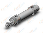 SMC CDM2B20-25Z cyl, rnd body, dbl acting, CM2/CM3 ROUND BODY CYLINDER***