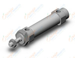 SMC CDM2B25-50Z cyl, rnd body, dbl acting, CM2/CM3 ROUND BODY CYLINDER***