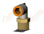 SMC KQ2L11-03AS fitting, male elbow, KQ2 FITTING (sold in packages of 10; price is per piece)