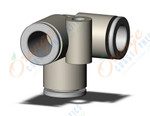 SMC KQ2D08-00A fitting, delta union, KQ2 FITTING (sold in packages of 10; price is per piece)