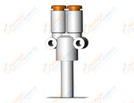 SMC KQ2X03-07A fitting, diff dia plug-in y, KQ2 FITTING (sold in packages of 10; price is per piece)