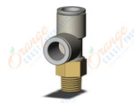 SMC KQ2Y12-02AS fitting, male run tee, KQ2 FITTING (sold in packages of 10; price is per piece)