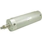 25A-C(D)G1, Roundbody, Double Acting, Single Rod