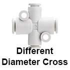 Different Diameter Cross