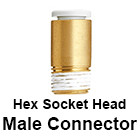 Hexagon Socket Head Male Connector