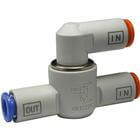 VR12*0F, Shuttle Valve with One-touch Fitting