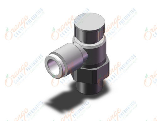 SMC AS2201F-01-06A flow control w/fitting, FLOW CONTROL W/FITTING***