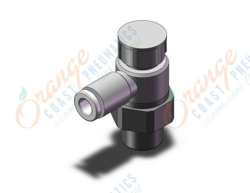 SMC AS2201F-01-04A flow control w/fitting, FLOW CONTROL W/FITTING***