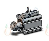SMC CDQ2A32-20DMZ-M9NVZ cylinder, CQ2-Z COMPACT CYLINDER