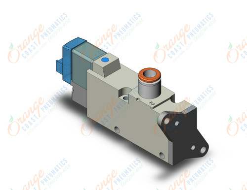 SMC VQZ232-5LO1-C6-F valve, body ported (dc), VQZ200 VALVE, SOL 3-PORT***
