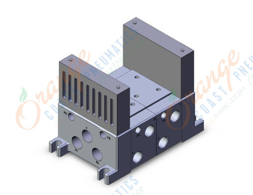 SMC VV712-03R-03BSB-Q mfld assy, VV7* MANIFOLD ISO SERIES
