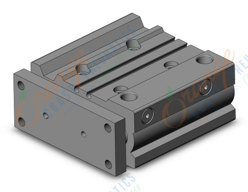 SMC MGPM25TF-50Z cyl, compact guide, slide brg, MGP COMPACT GUIDE CYLINDER