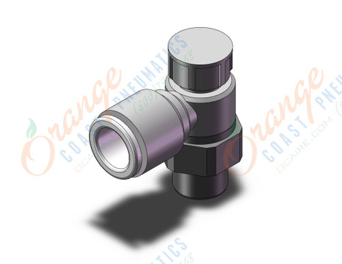 SMC AS2201F-01-08A speed controller w/ fitting, FLOW CONTROL W/FITTING***