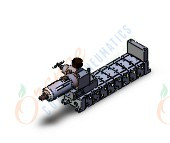 SMC VV718-03YT-F03UTSB mfld, iso size 1, VV7* MANIFOLD ISO SERIES