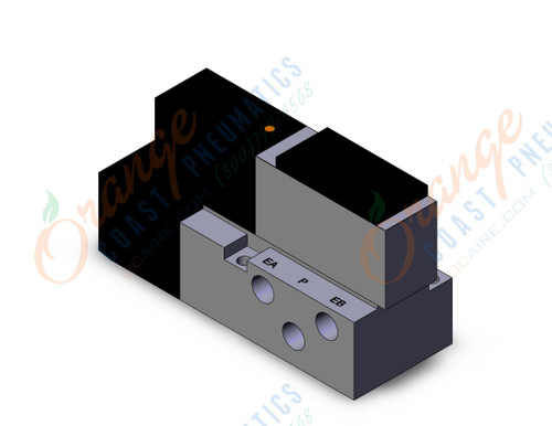 SMC VFS2100-3F-01T valve sgl plug-in base mt, VFS2000 SOL VALVE 4/5 PORT***