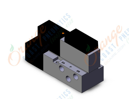 SMC VFS2100-3FZ-01T valve sgl plug-in base mt, VFS2000 SOL VALVE 4/5 PORT***