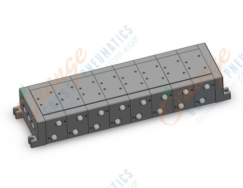 SMC VV728-03RF-04BF mfld, iso size 2, VV7* MANIFOLD ISO SERIES