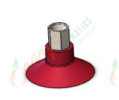 SMC ZPT40CF-N01 vacuum pad w/o buffer, ZP VACUUM PAD***