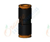 SMC KQ2H07-00A-X35 fitting, str union, KQ2 FITTING (sold in packages of 10; price is per piece)