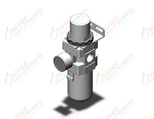 SMC AW40-04BG-A filter regulator, AW MASS PRO