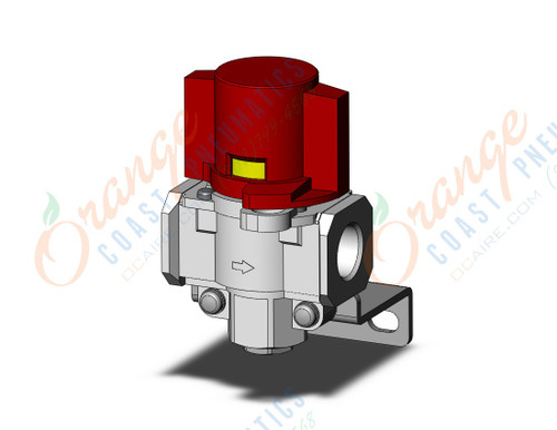 SMC VHS30-N03B-BS-Z single action relief valve, VHS HAND VALVE