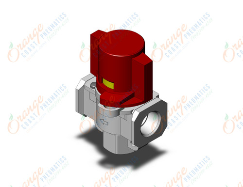 SMC VHS30-N03B-RZ single action relief valve, VHS HAND VALVE