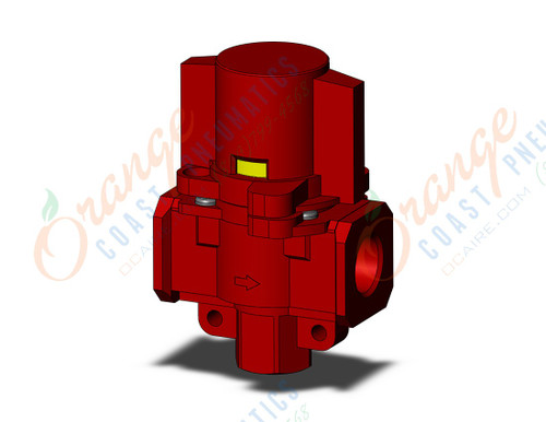 SMC VHS40-04B-X1 single action relief valve, VHS HAND VALVE