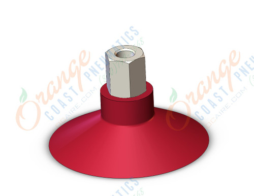 SMC ZPT50CF-B6 vacuum pad w/o buffer, ZP VACUUM PAD***