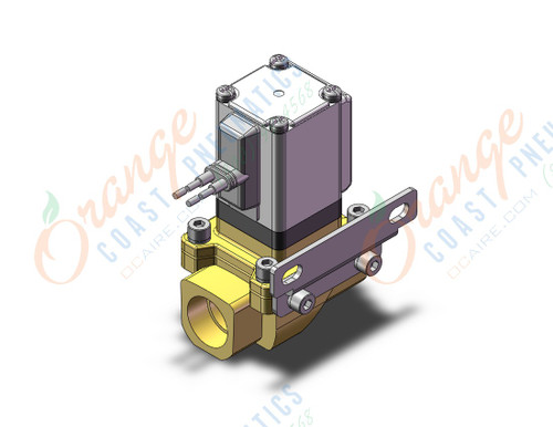 SMC VXZ2B2FFBXB valve, water,15a n.o. brass, VXD/VXZ 2-WAY MEDIA VALVE