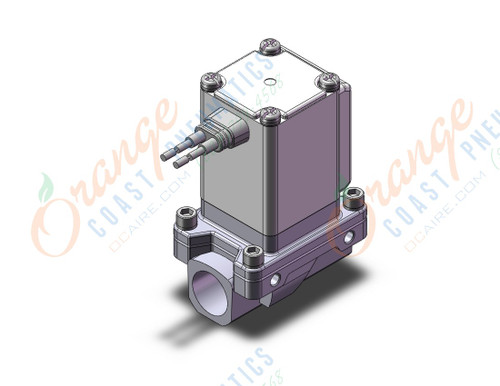 SMC VXZ232DA valve, water size 3 n.c. ss, VXD/VXZ 2-WAY MEDIA VALVE