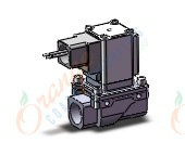 SMC VXZ240GUB valve, for air, size 4 n.c. ss, VXD/VXZ 2-WAY MEDIA VALVE