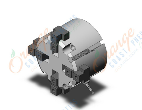 SMC MHS4-50D-M9PVL 50mm mhs3 dbl act, auto-sw, MHS3 GRIPPER, 3-FINGER