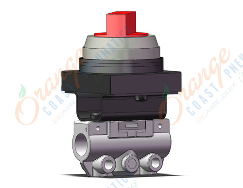 SMC VM120-N01-34RA mech valve, VM (VFM/VZM) MECHANICAL VALVE
