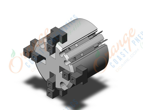SMC MHS4-25D-M9PSBPC cylinder, MHS3 GRIPPER, 3-FINGER