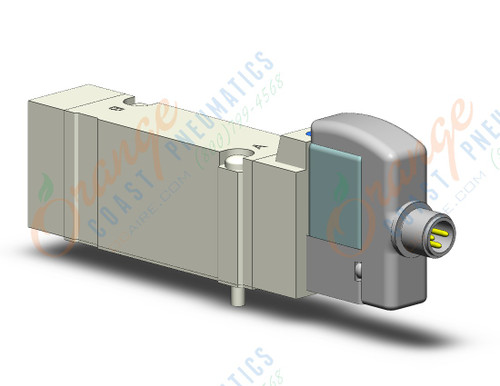 SMC SY5140-5WAOU valve, sgl sol, SY5000 SOL/VALVE, RUBBER SEAL***