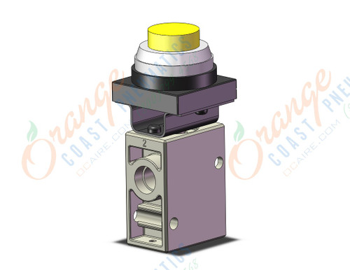 SMC VM220U-02-32YA mech valve w/actuators, VM (VFM/VZM) MECHANICAL VALVE