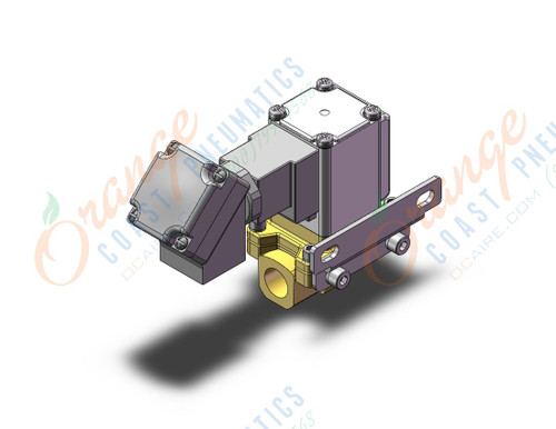 SMC VXZ232APBXB valve, water size3 n.c., VXD/VXZ 2-WAY MEDIA VALVE