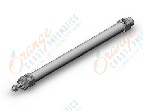 SMC CDM2B20-250AZ cyl, rnd body, dbl act, sw cap, CM2/CM3 ROUND BODY CYLINDER***