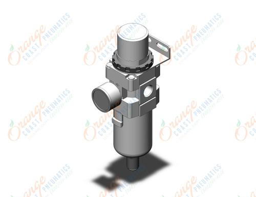 SMC AW40-F04BDG-A filter regulator, AW MASS PRO