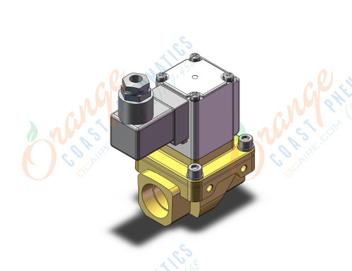 SMC VXZ252HG valve, water, VXD/VXZ 2-WAY MEDIA VALVE